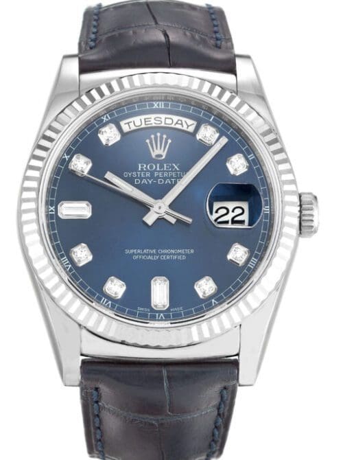 Rolex Day-Date 36mm Blue Dial 118139 Super Clone